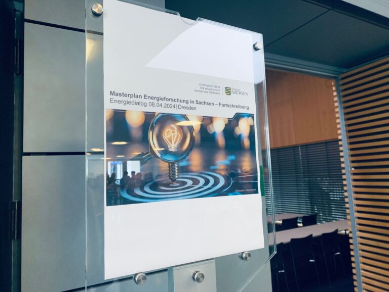 Szenische Darstellung eines Posters in einem Glasrahmen. Aufschrift des Posters 